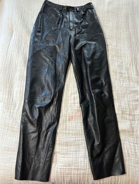 Vintage Scully High Waisted Leather Pants